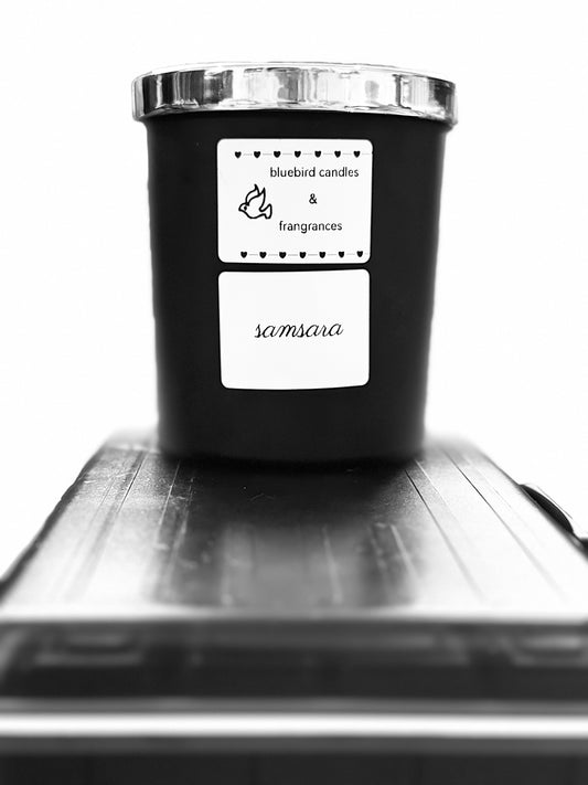 Large samara candle